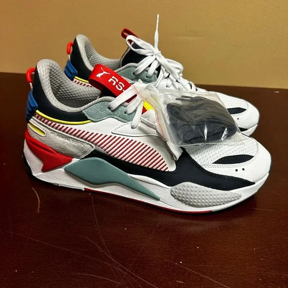 Puma Mens Multicolor RS-X Parisian 386893-01 Marathon Running Shoes Size US  13